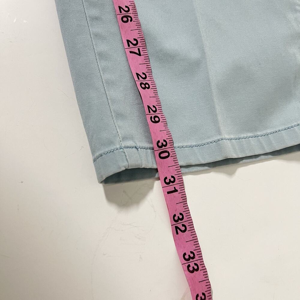 J Jill Live In Chino Pants 16 Dusty Blue Stretch Comfortable Soft Travel Cruise - Picture 11 of 12